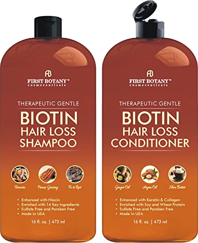 Hair Growth Shampoo & Conditioner with DHT Blockers