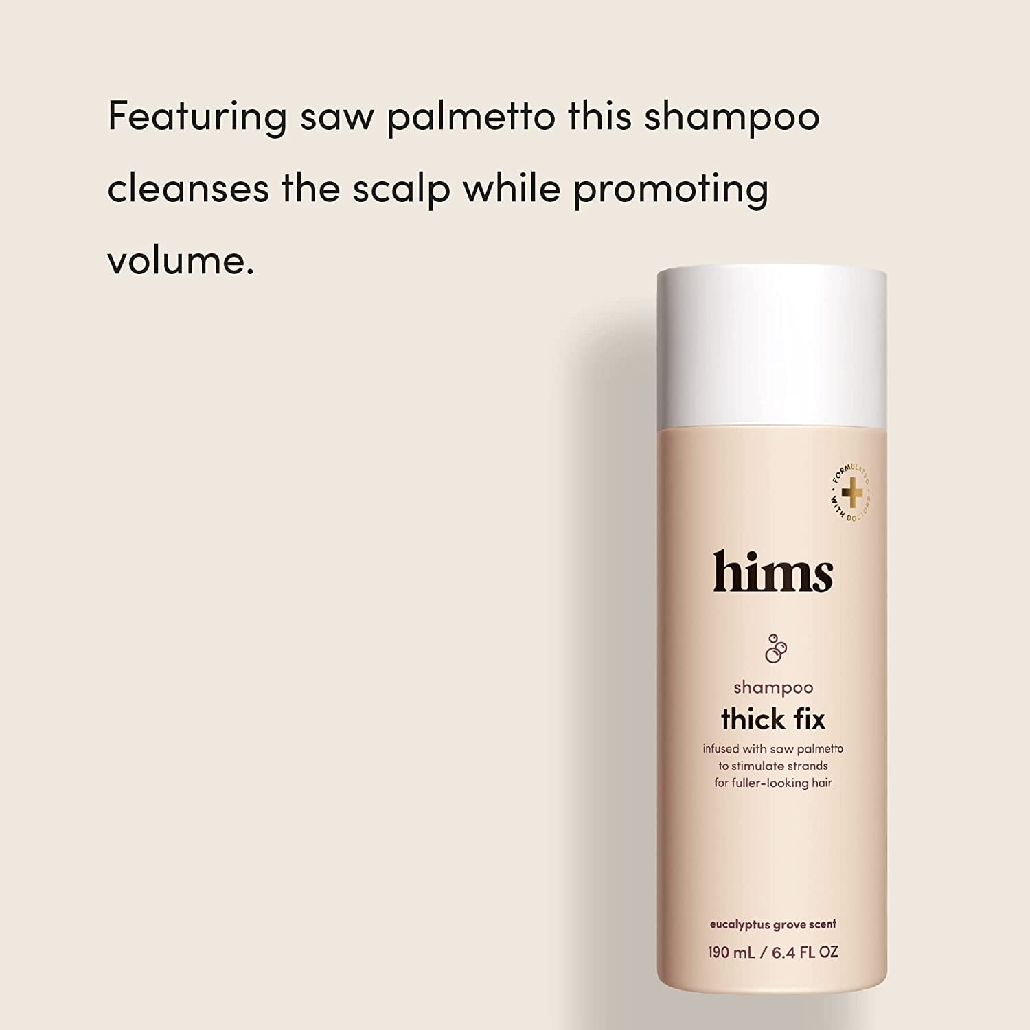 Hims Men's Daily Thickening Shampoo with Saw Palmetto