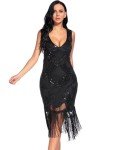1920s Gatsby Sequin Flapper Dress for Women