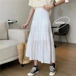 Chic High Waist Patchwork A-Line Skirt