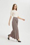 High Waist Retro Wide Leg Palazzo Pants - XL