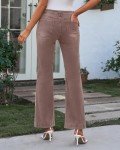 Vintage Plus Size Bell Bottom Jeans - Brown