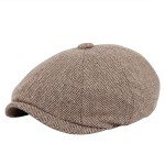 Retro Men’s Newsboy Hat – Unisex Casual Style