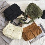 Vintage Style Canvas Tote Bag for Women