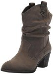Rocket Dog Women's Brown Vintage Western Boots