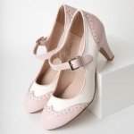 J. Adams Vintage 1950s Mary Jane Oxford Pumps