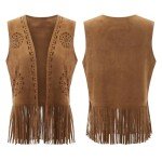 Vintage Boho Tassel Fringe Vest for Women