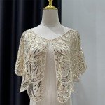 1920s Beaded Flapper Shawl in 9 Colors