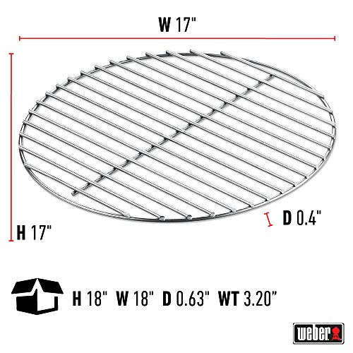 Weber 7441 Charcoal Grates, 17" for 22’’ Grill
