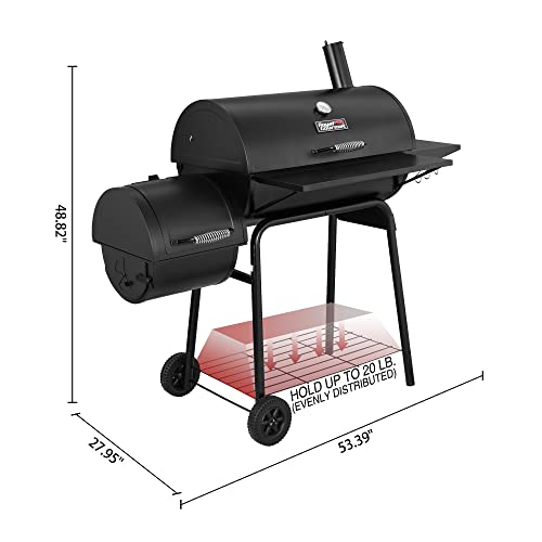 Royal Gourmet Offset Smoker BBQ Grill