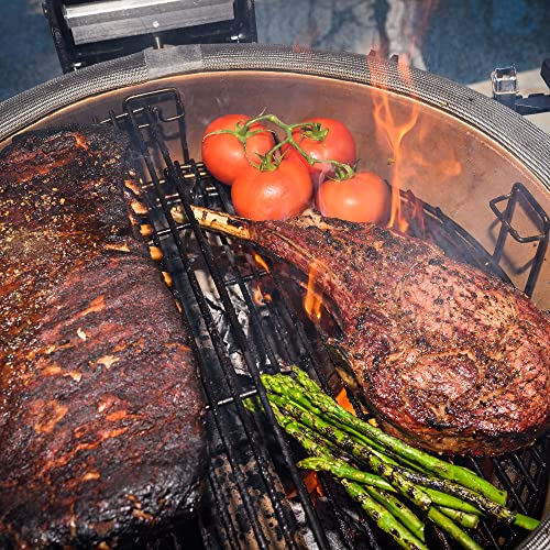 Kamado Joe 18" Charcoal Grill with Cart, Blaze Red