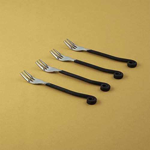Gourmet Settings Cocktail Forks Set - Treble Clef Collection
