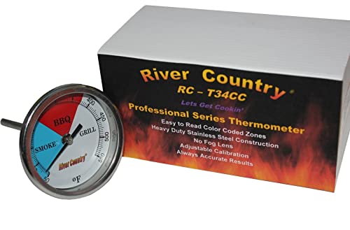 River Country 3" BBQ Thermometer 50-550F