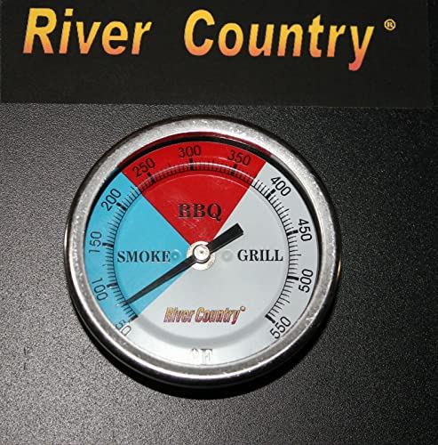 River Country 3" BBQ Thermometer 50-550F