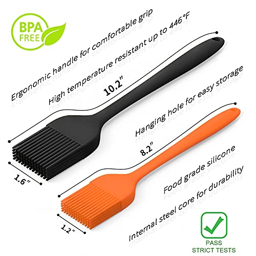 Silicone BBQ Basting Brush - Multi-purpose Kitchen Tool