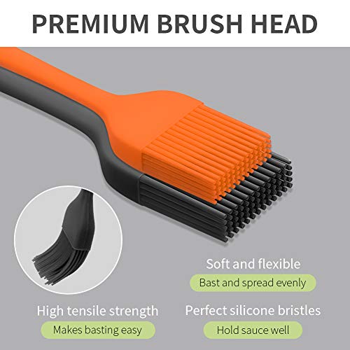 Silicone BBQ Basting Brush - Multi-purpose Kitchen Tool