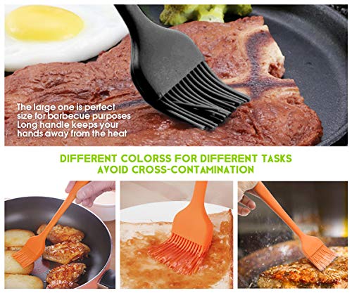 Silicone BBQ Basting Brush - Multi-purpose Kitchen Tool