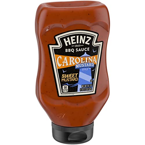 Heinz Carolina Mustard Style BBQ Sauce (6 Bottles, 18.7 oz)