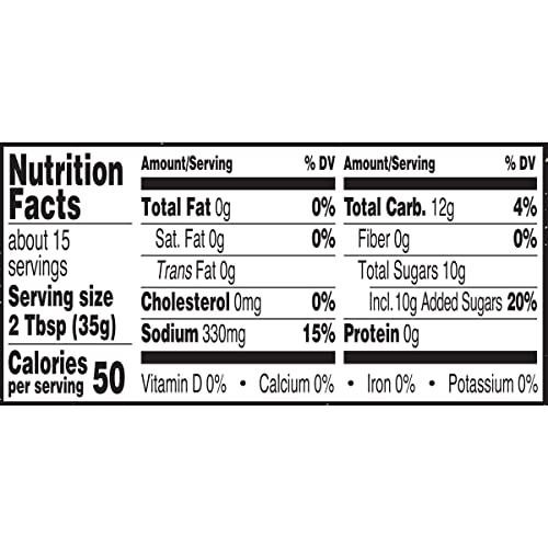 Heinz Carolina Mustard Style BBQ Sauce (6 Bottles, 18.7 oz)