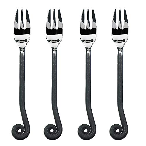 Gourmet Settings Cocktail Forks Set - Treble Clef Collection