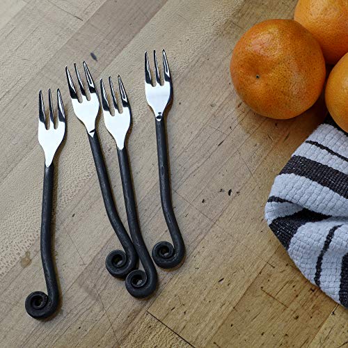 Gourmet Settings Cocktail Forks Set - Treble Clef Collection