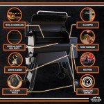 Traeger Pro Series 780 BBQ Grill, Black