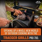 Traeger Pro Series 780 BBQ Grill, Black