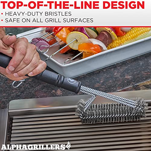Heavy Duty BBQ Grill Brush - Outdoor Grill Accessories