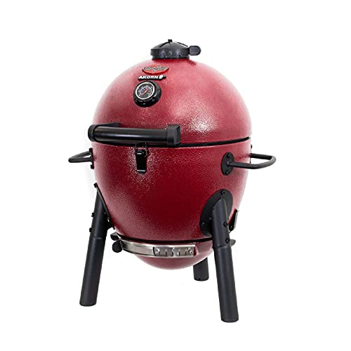 Portable Red Kamado Grill by Char-Griller E06614