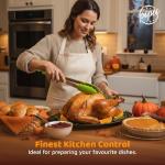 Popco Silicone Tongs Set - Heavy Duty BBQ Tools