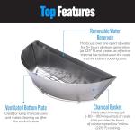 Slow ‘N Sear® Deluxe - 22" Charcoal Grill