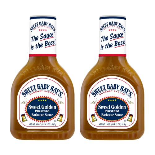 Sweet Baby Ray's Golden Mustard BBQ Sauce (2-Pack)