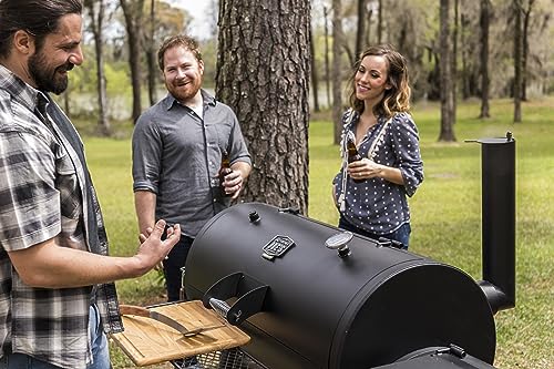Oklahoma Joe's Black Longhorn Reverse Flow BBQ Smoker