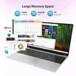15.6" Intel Quad-Core Laptop with 16GB RAM