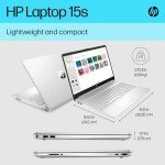 HP 15.6" Laptop with Intel Core i3 and SSD