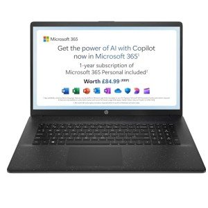 HP 17" Laptop with Intel Pentium Silver Processor