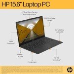 HP 15.6" Laptop with Ryzen 3 and FHD Display