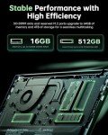 2025 15.6" Laptop, Ryzen 7, 16GB RAM, 512GB SSD