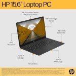 HP 15.6" Thin Laptop with Ryzen 5 and FHD Display