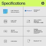 HP 15.6" Laptop - Intel Core i3, 8GB RAM