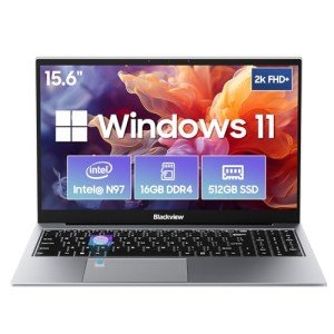 Blackview 15.6" FHD Laptop, 16GB RAM, 512GB SSD