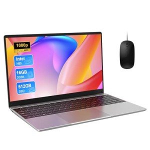 15.6" Intel Quad-Core Laptop with 16GB RAM