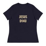 Women's Relaxed T-Shirt with Jesus Design