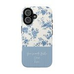 Personalized Floral Bible Verse Phone Cases
