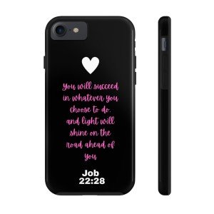Bible Verse Phone Case for Christian Women
