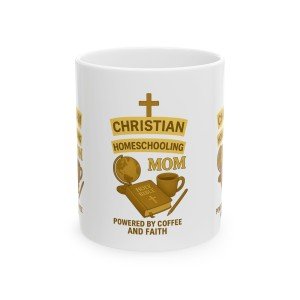Christian Mom Mug - Fueled by Coffee & Faith