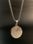 Philippians 4:13 Cross Necklace for Athletes