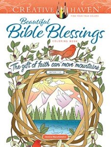 Bible Blessings Adult Coloring Book for Relaxation