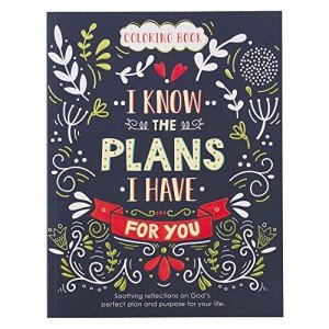 For I Know The Plans Coloring Book
