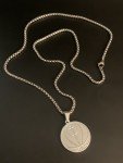 Philippians 4:13 Cross Necklace for Athletes